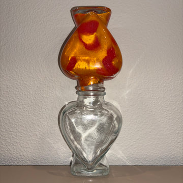 Red & Yellow Heart Lifelong Hourglass