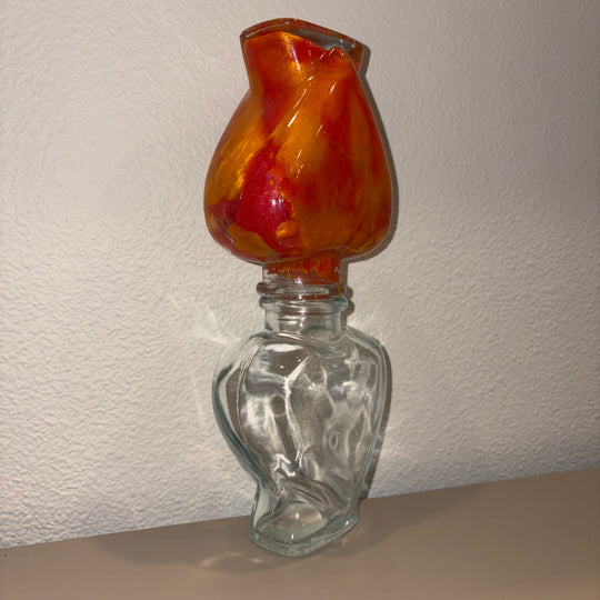 Red &amp; Yellow Heart Lifelong Hourglass