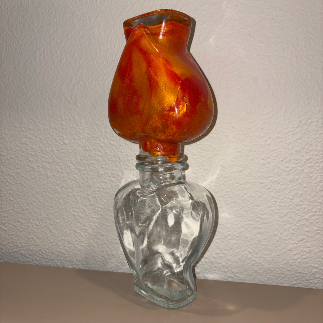 Red &amp; Yellow Heart Lifelong Hourglass